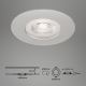 Briloner- ΣΕΤ 3x Κρεμαστό φωτιστικό οροφής μπάνιου LED LED/4,9W/230V IP44 ασήμι