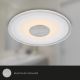 Briloner - ΣΕΤ 3x Κρεμαστό φωτιστικό οροφής μπάνιου LED LED/6W/230V IP44 χρώμιο