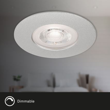 Briloner - ΣΕΤ 3x Φωτιστικό μπάνιου dimming LED LED/4,9W/230V IP44