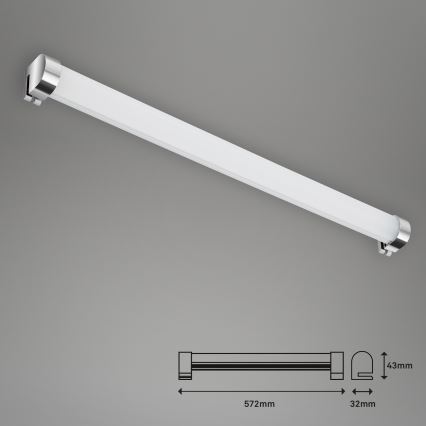 Briloner - Φωτισμός καθρέφτη μπάνιου LED SPLASH LED/10W/230V IP44