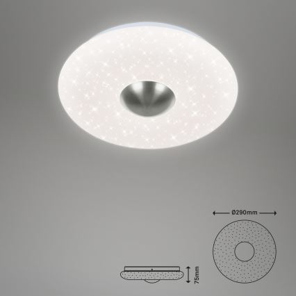 Briloner - Φωτιστικό οροφής LED NALU LED/12W/230V