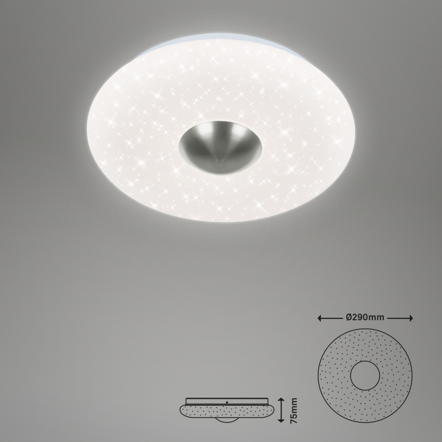 Briloner - Φωτιστικό οροφής LED NALU LED/12W/230V