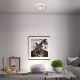 Briloner - Φωτιστικό οροφής LED SIRKEL LED/12W/230V μαύρο