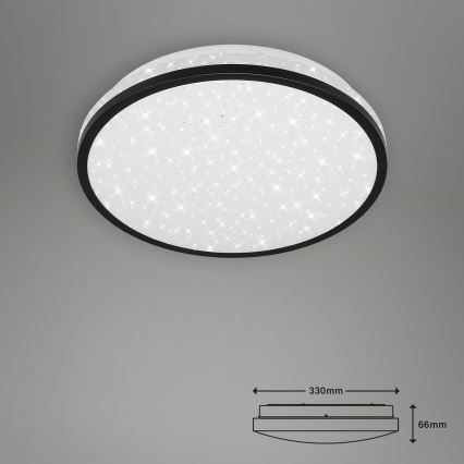 Briloner - Φωτιστικό οροφής μπάνιου LED STARRY SKY LED/12W/230V IP44