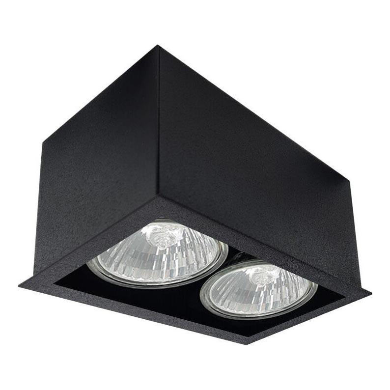 Brosline - Σποτ φωτιστικό 2xGU10/10W/230V, μαύρο