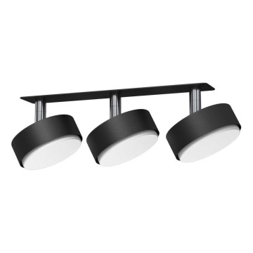 Brosline - Εντοιχισμένο φωτιστικό σποτ 3xGX53/9W/230V μαύρο
