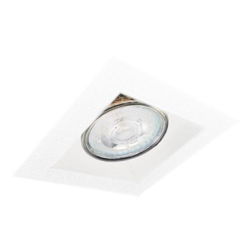 Brosline - Εντοιχισμένο φωτιστικό οροφής 1xGU10/10W/230V λευκό