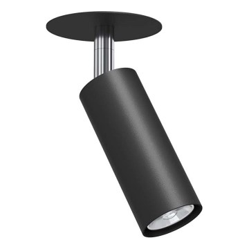 Brosline - Εντοιχισμένο σποτ οροφής 1xGU10/4W/230V μαύρο