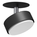 Brosline - Εντοιχισμένο σποτ οροφής 1xGX53/9W/230V μαύρο
