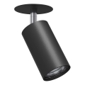 Brosline - Εντοιχισμένο φωτιστικό σποτ 1xGU10/10W/230V μαύρο