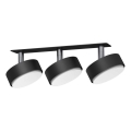 Brosline - Εντοιχισμένο φωτιστικό σποτ 3xGX53/9W/230V μαύρο