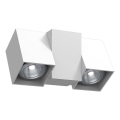 Brosline - Επιτοίχιο σποτ φωτιστικό 1xGU10/10W/230V λευκό