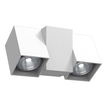 Brosline - Επιτοίχιο σποτ φωτιστικό 1xGU10/10W/230V λευκό