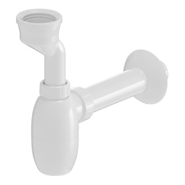 Bruckner - Σιφώνι με λιποσυλλέκτη DN40 λευκό