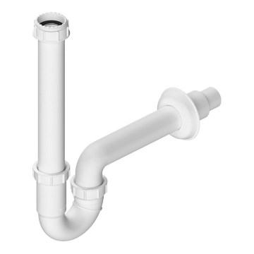 Bruckner - Σιφώνι νιπτήρος DN40 λευκό