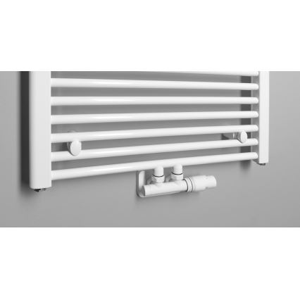 Bruckner - Σετ θερμοστατικοί διακόπτες  για κεντρική σύνδεση WICHER λευκό