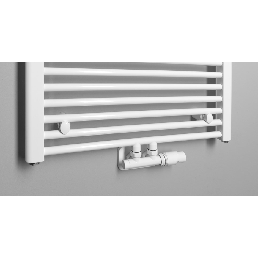 Bruckner - Σετ θερμοστατικοί διακόπτες  για κεντρική σύνδεση WICHER λευκό