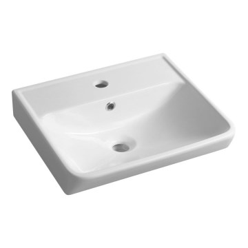 Bruckner - Εντοιχιζόμενο νιπτήρα NEON 50x41,5 εκ. κεραμικό/λευκό