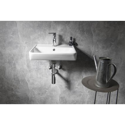 Bruckner - Εντοιχιζόμενο νιπτήρα NEON 45x41,5 εκ. κεραμικό/λευκό