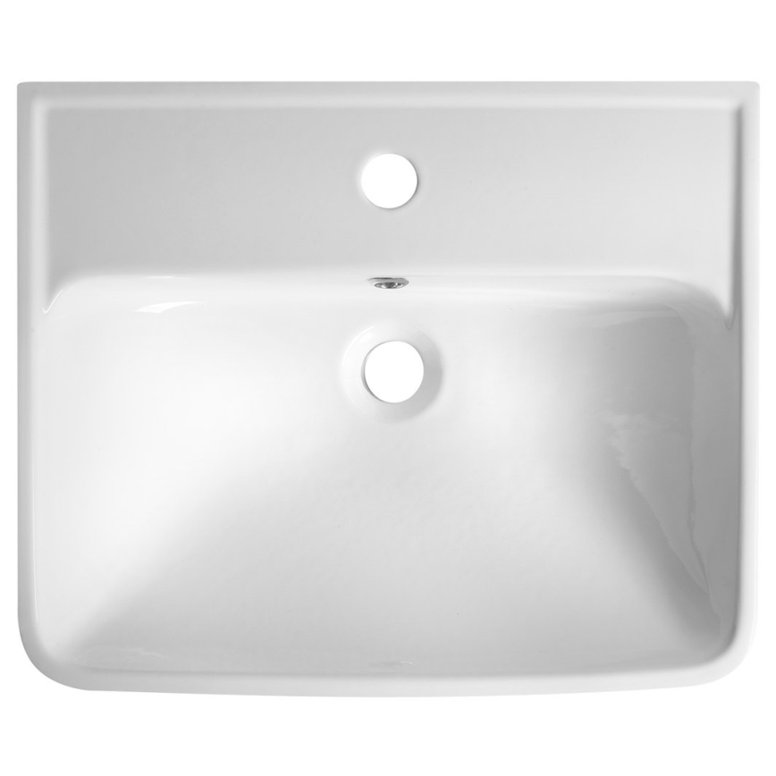 Bruckner - Εντοιχιζόμενο νιπτήρα NEON 45x41,5 εκ. κεραμικό/λευκό