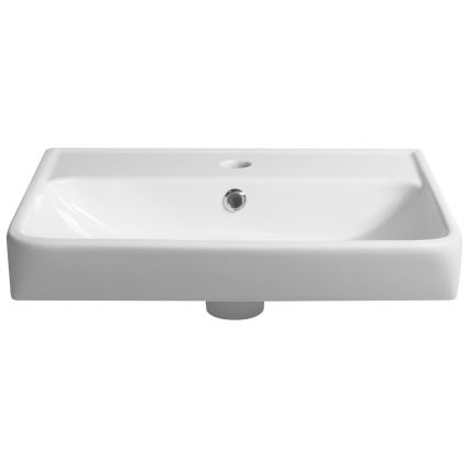 Bruckner - Εντοιχιζόμενο νιπτήρα NEON 45x41,5 εκ. κεραμικό/λευκό