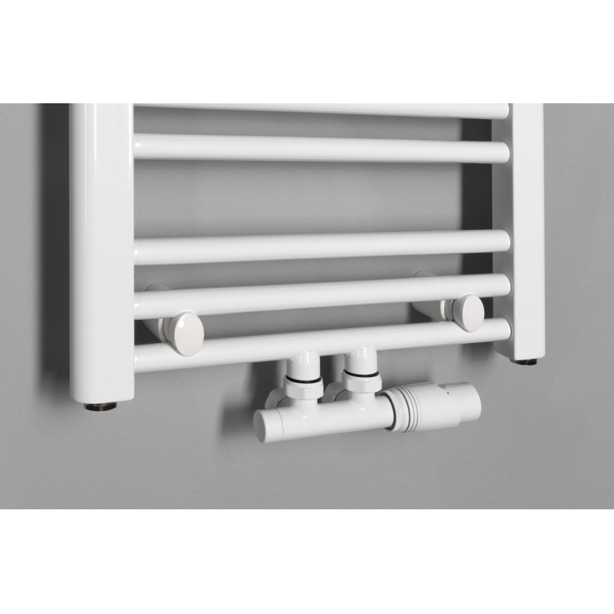 Bruckner - Μπάνιου πετσετοκρεμάστρα ALBRECHT 547W/230V 50x157 cm λευκό