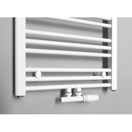 Bruckner - Μπάνιου πετσετοκρεμάστρα ALBRECHT 657W/230V 50x157 cm λευκό