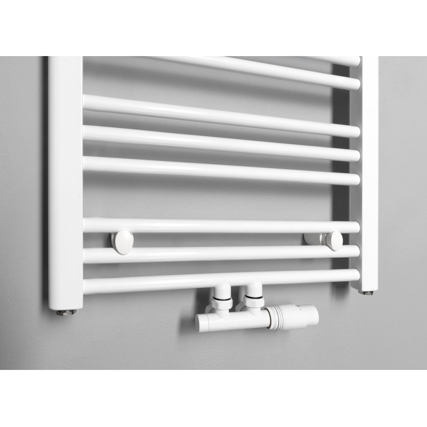 Bruckner - Μπάνιου πετσετοκρεμάστρα ALBRECHT 657W/230V 50x157 cm λευκό