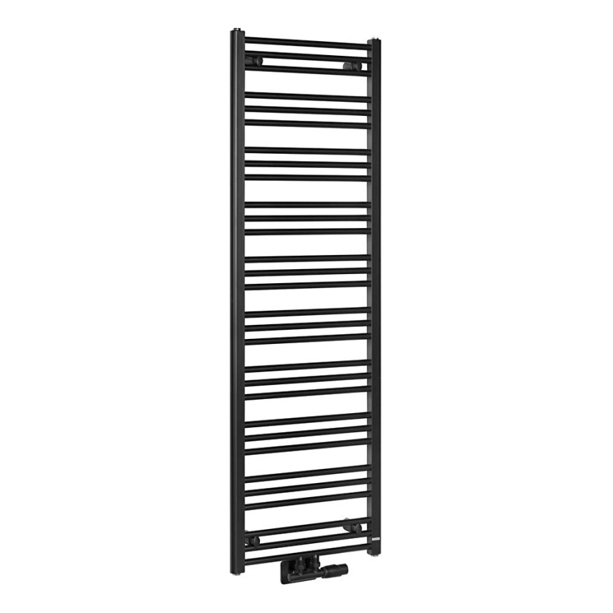 Bruckner - Μπάνιου πετσετοκρεμάστρα ALBRECHT 657W/230V 50x157 cm ματ μαύρο