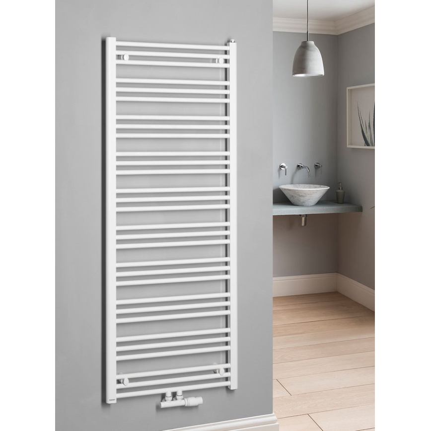 Bruckner - Μπάνιου πετσετοκρεμάστρα ALBRECHT 765W/230V 60x157 cm λευκό
