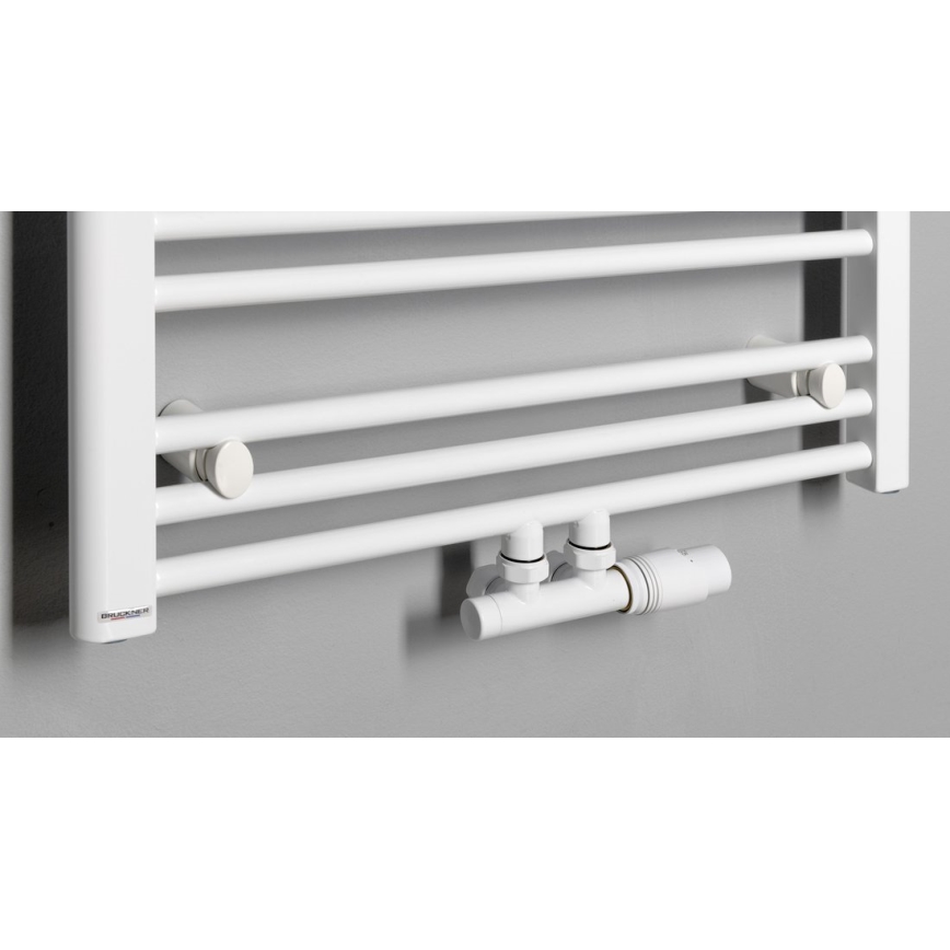 Bruckner - Μπάνιου πετσετοκρεμάστρα ALBRECHT 765W/230V 60x157 cm λευκό