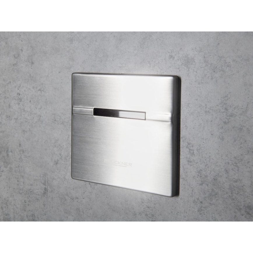 Bruckner - Φλουσόμετρο ουρητηρίου με αισθητήρα 6V DC/4xAA ανοξείδωτο ατσάλι