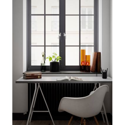 ByRydens - Επιτραπέζιο φωτιστικό FLAKE 1xE27/8W/230V καφέ/καπνιστό