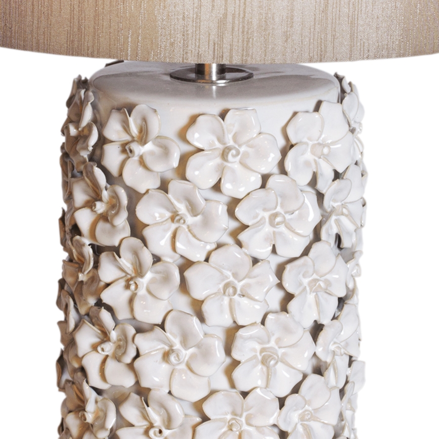ByRydens - Eπιτραπέζιο φωτιστικό FIORE 1xE27/5W/230V κρεμ