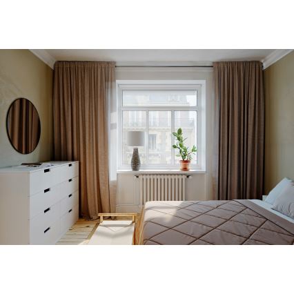 ByRydens - Επιτραπέζιο φωτιστικό BARTHA 1xE27/8W/230V μπεζ