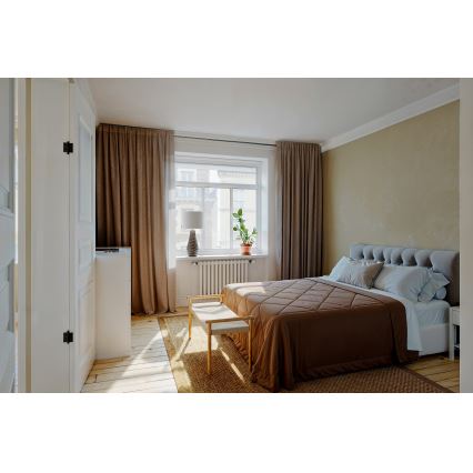 ByRydens - Επιτραπέζιο φωτιστικό BARTHA 1xE27/8W/230V μπεζ