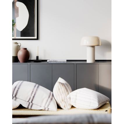 ByRydens - Επιτραπέζιο φωτιστικό LEAN ON ME 1xE27/8W/230V εκρού