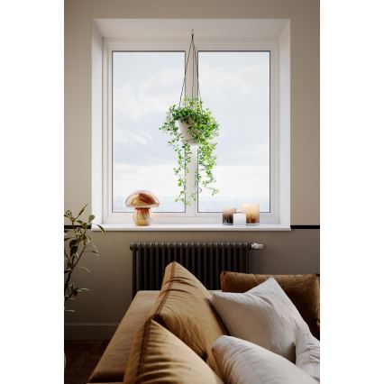 ByRydens - Επιτραπέζιο φωτιστικό MIRA MUSHROOM 1xE27/8W/230V καφέ