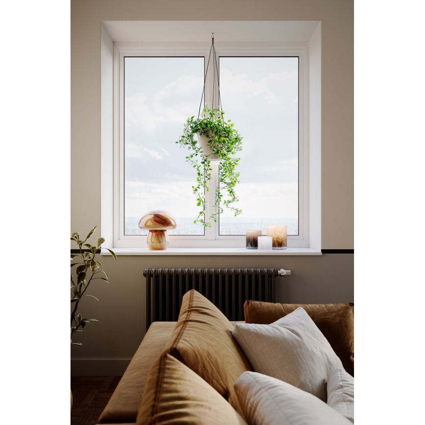 ByRydens - Επιτραπέζιο φωτιστικό MIRA MUSHROOM 1xE27/8W/230V καφέ