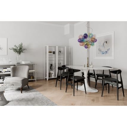 ByRydens - Κρεμαστό φωτιστικό οροφής GROSS 8xG9/4W/230V πολύχρωμα διάμετρος 50 cm