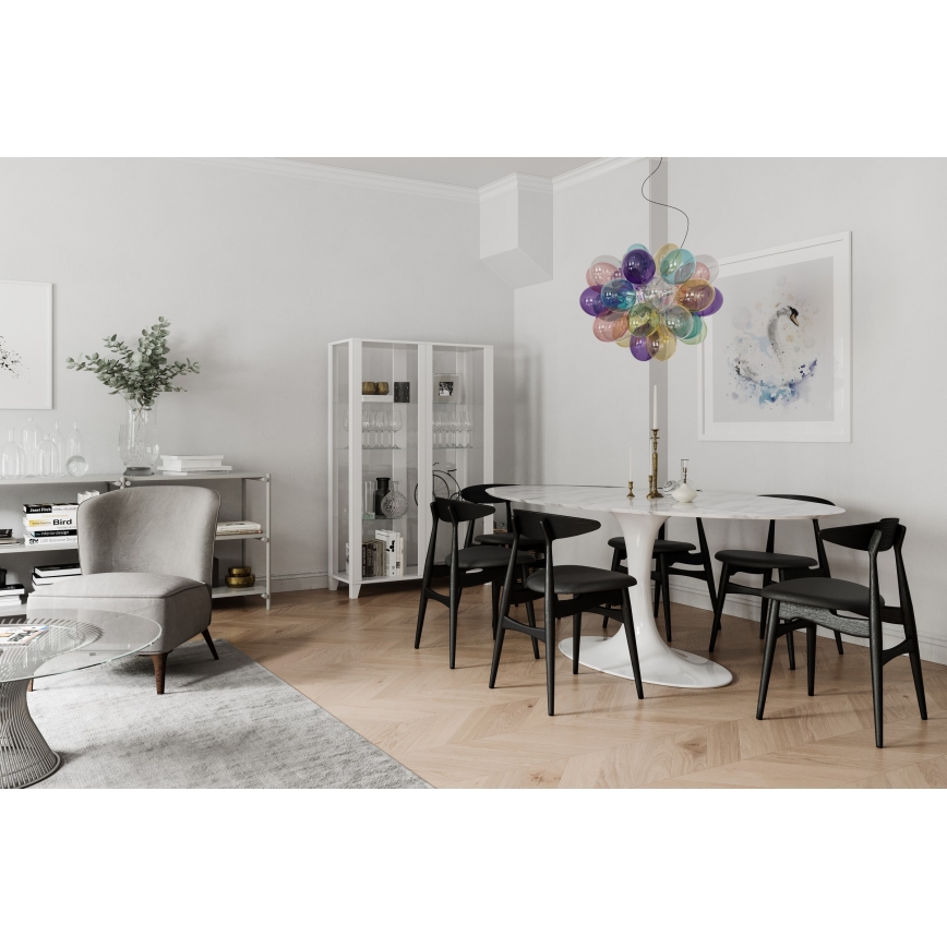 ByRydens - Κρεμαστό φωτιστικό οροφής GROSS 8xG9/4W/230V πολύχρωμα διάμετρος 50 cm