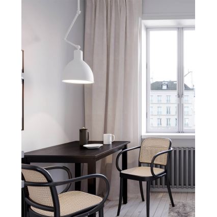 ByRydens - Κρεμαστό φωτιστικό σε ράβδο BAZAR 1xE27/5W/230V λευκό