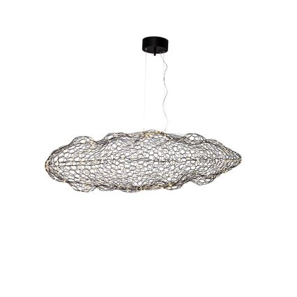 ByRydens -  Κρεμαστό φωτιστικό οροφής LED HAYDEN LED/15W/230V μαύρο