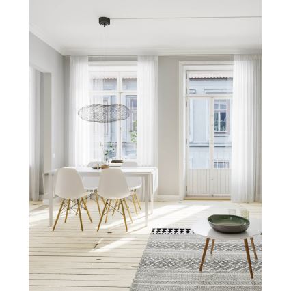 ByRydens -  Κρεμαστό φωτιστικό οροφής LED HAYDEN LED/15W/230V μαύρο