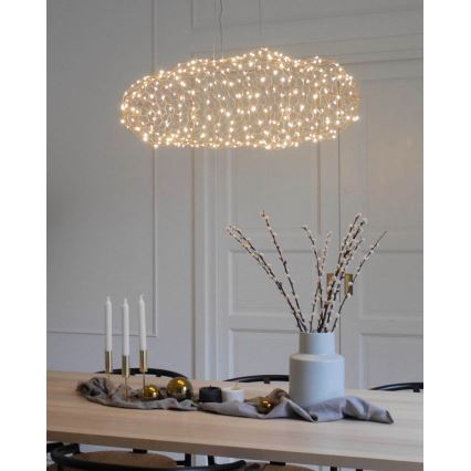 ByRydens -  Κρεμαστό φωτιστικό οροφής LED HAYDEN LED/15W/230V χρυσό