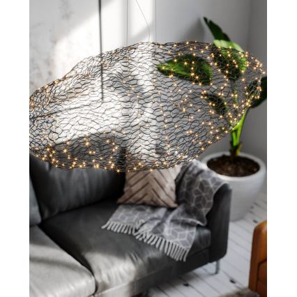 ByRydens -  Κρεμαστό φωτιστικό οροφής LED HAYDEN LED/20W/230V μαύρο