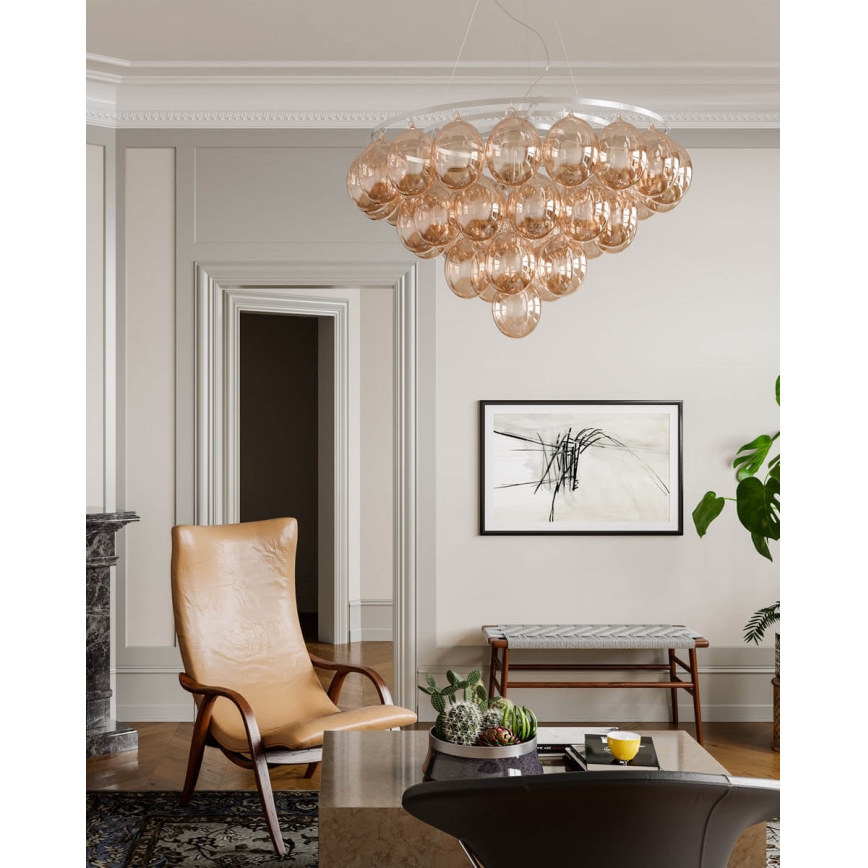 ByRydens - Πολυέλαιος με καλώδιο GROSS GIANT 8xE27/8W/230V