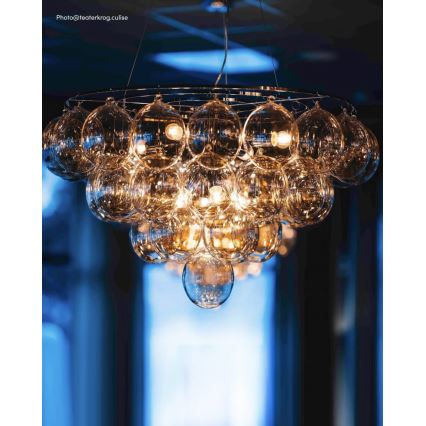 ByRydens - Πολυέλαιος με καλώδιο GROSS GIANT 8xE27/8W/230V