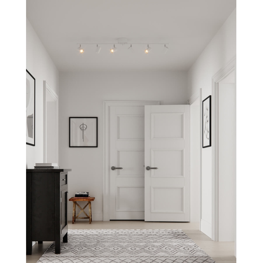 ByRydens - Φωτιστικό σποτ CORRECT 6xGU10/7W/230V λευκό