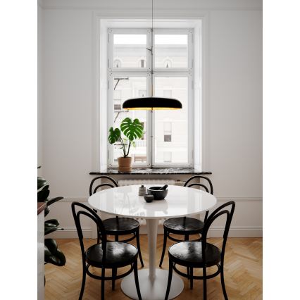 ByRydens - Κρεμαστό φωτιστικό οροφής SHELBY 3xG9/5W/230V μαύρο διάμετρος 50 cm